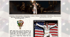 Desktop Screenshot of billyelvislindsey.com